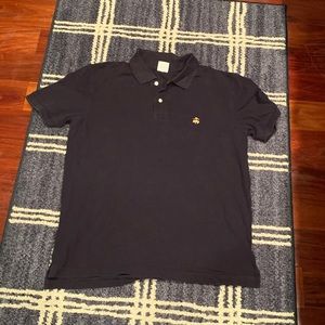 Navy Blue Brooks Brothers Collared Shirt